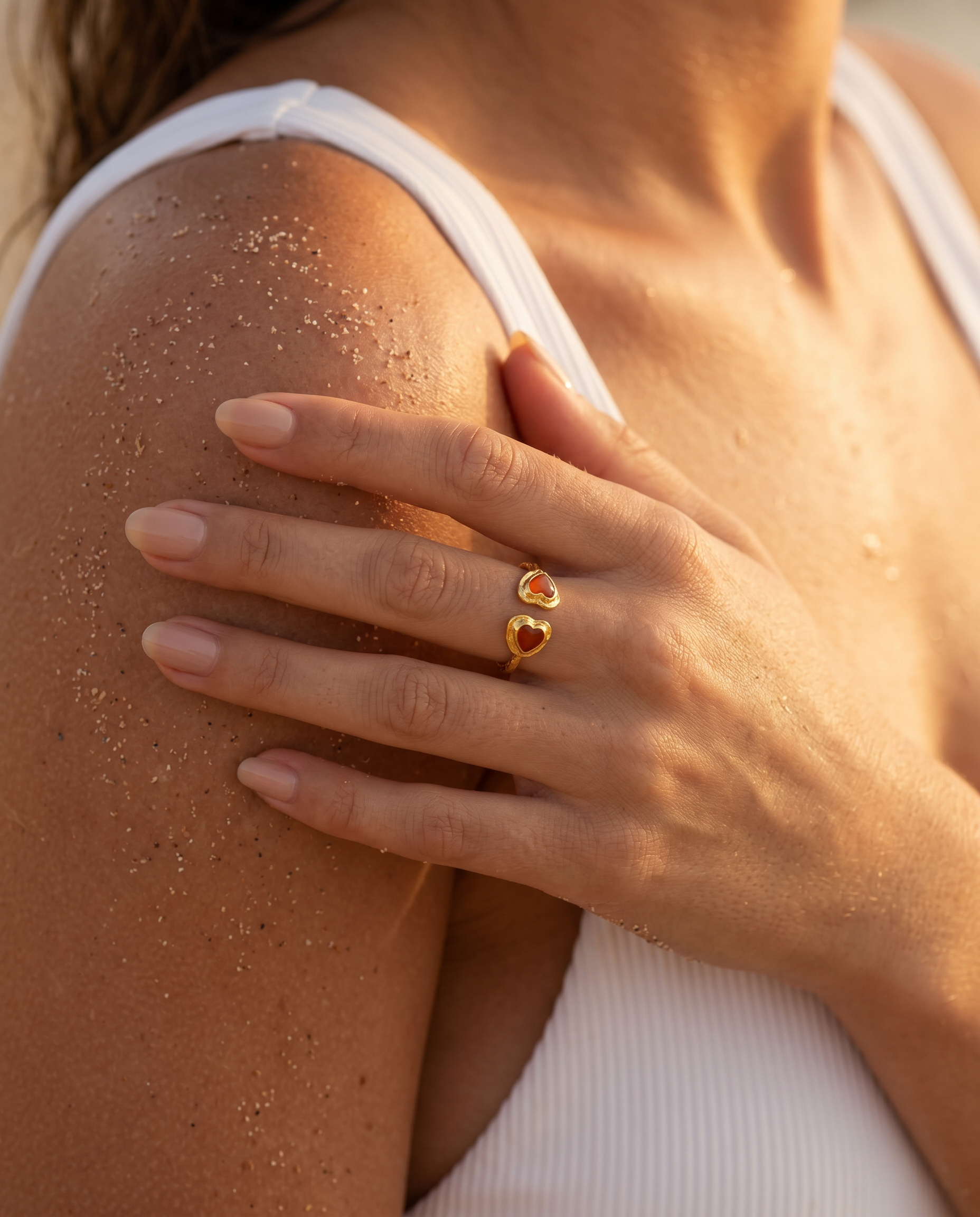 Bague Corail